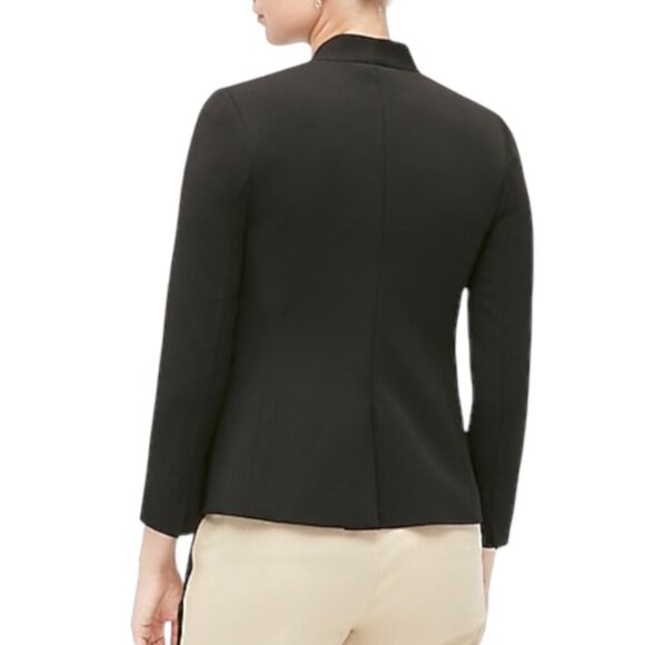 J. Crew Broadway Black Hook Eye Closure Blazer - Picture 3 of 13